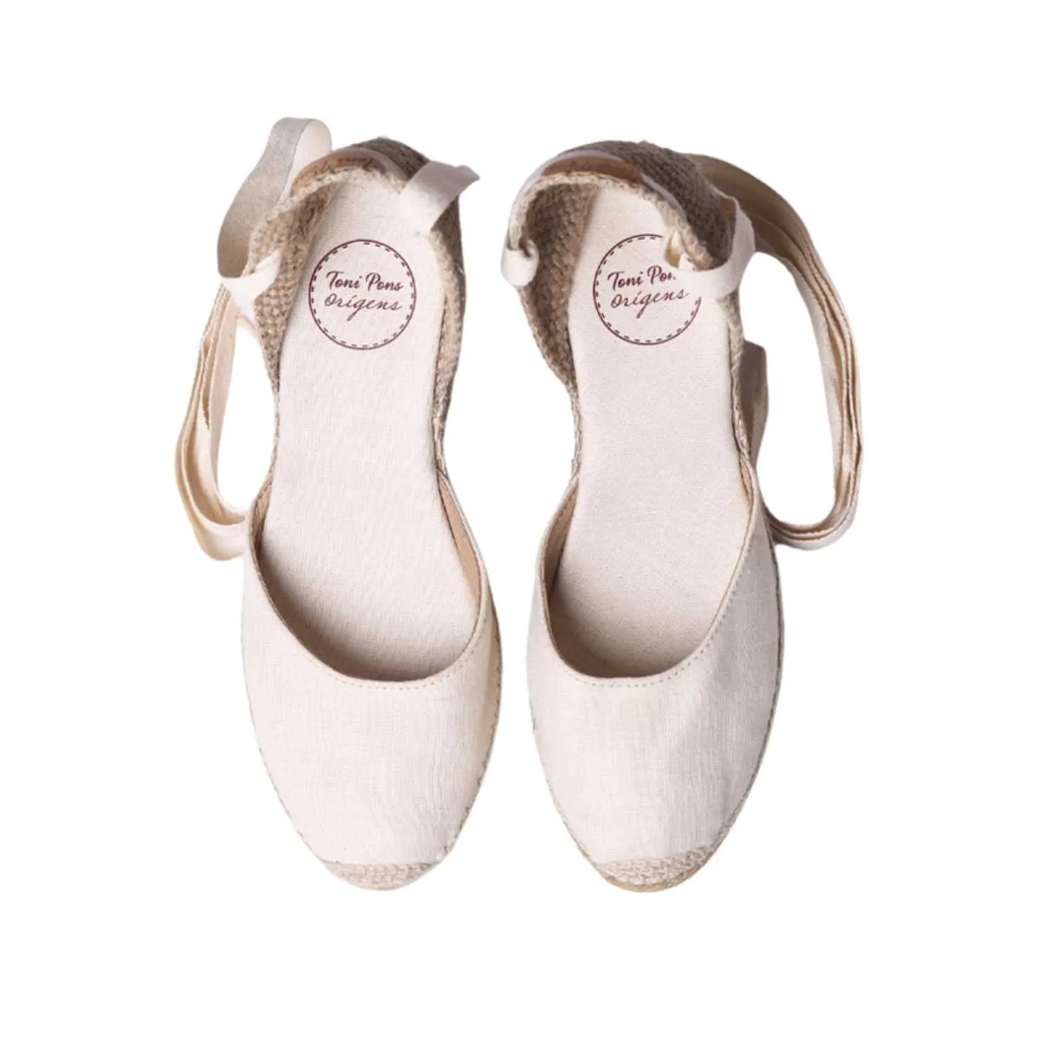 Basic Linen Wedge Espadrille for Women - Calonge