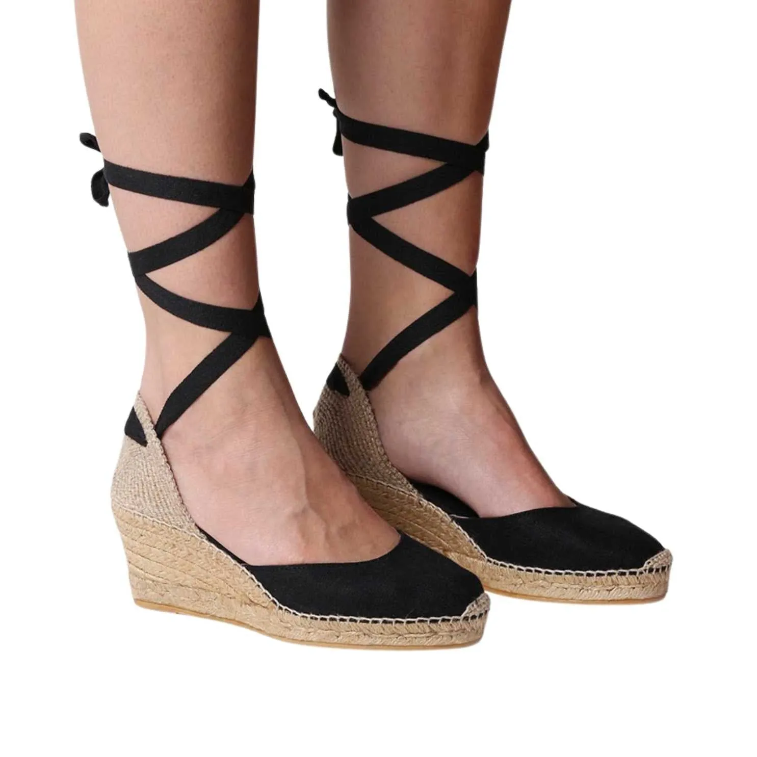 Basic Linen Wedge Espadrille for Women - Calonge