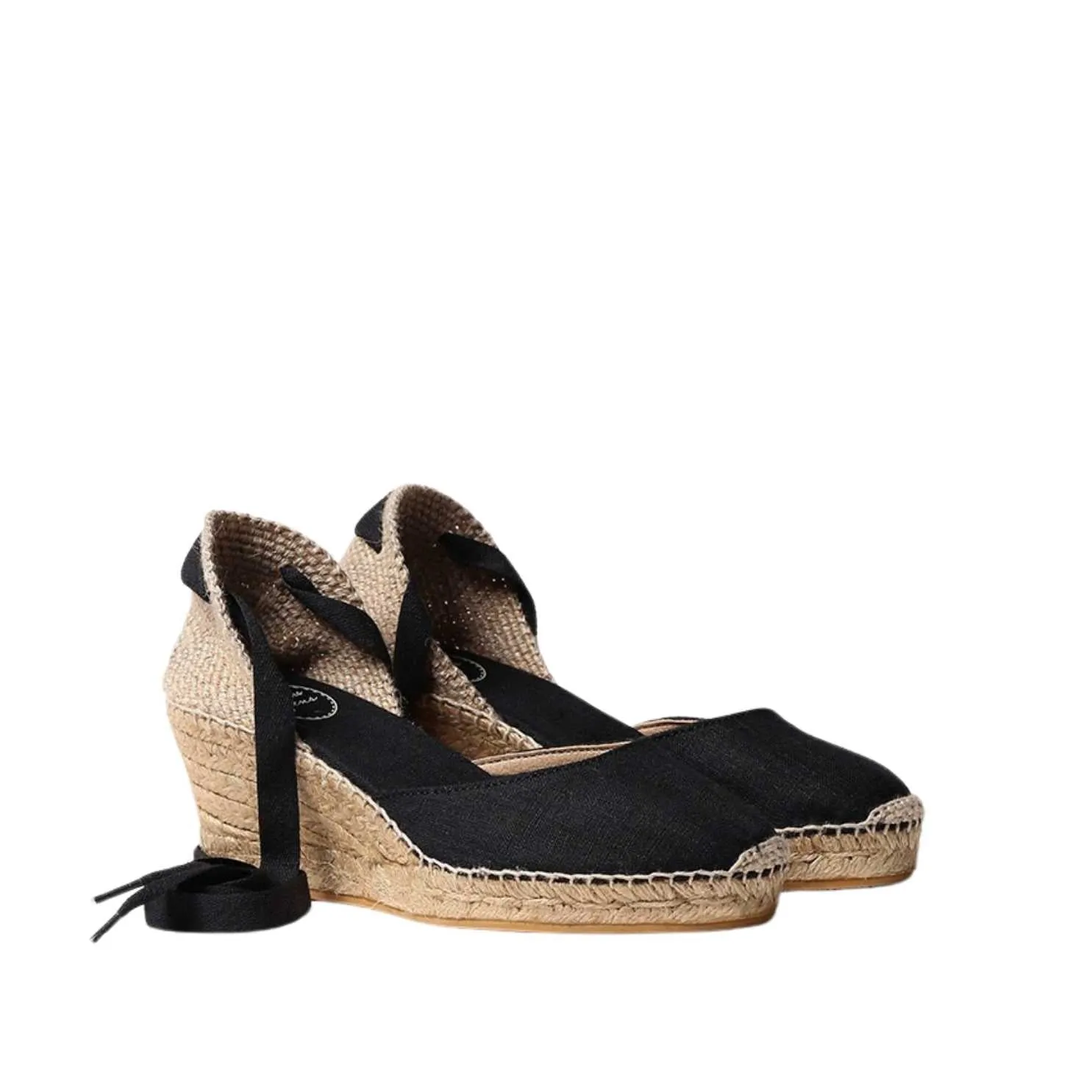 Basic Linen Wedge Espadrille for Women - Calonge