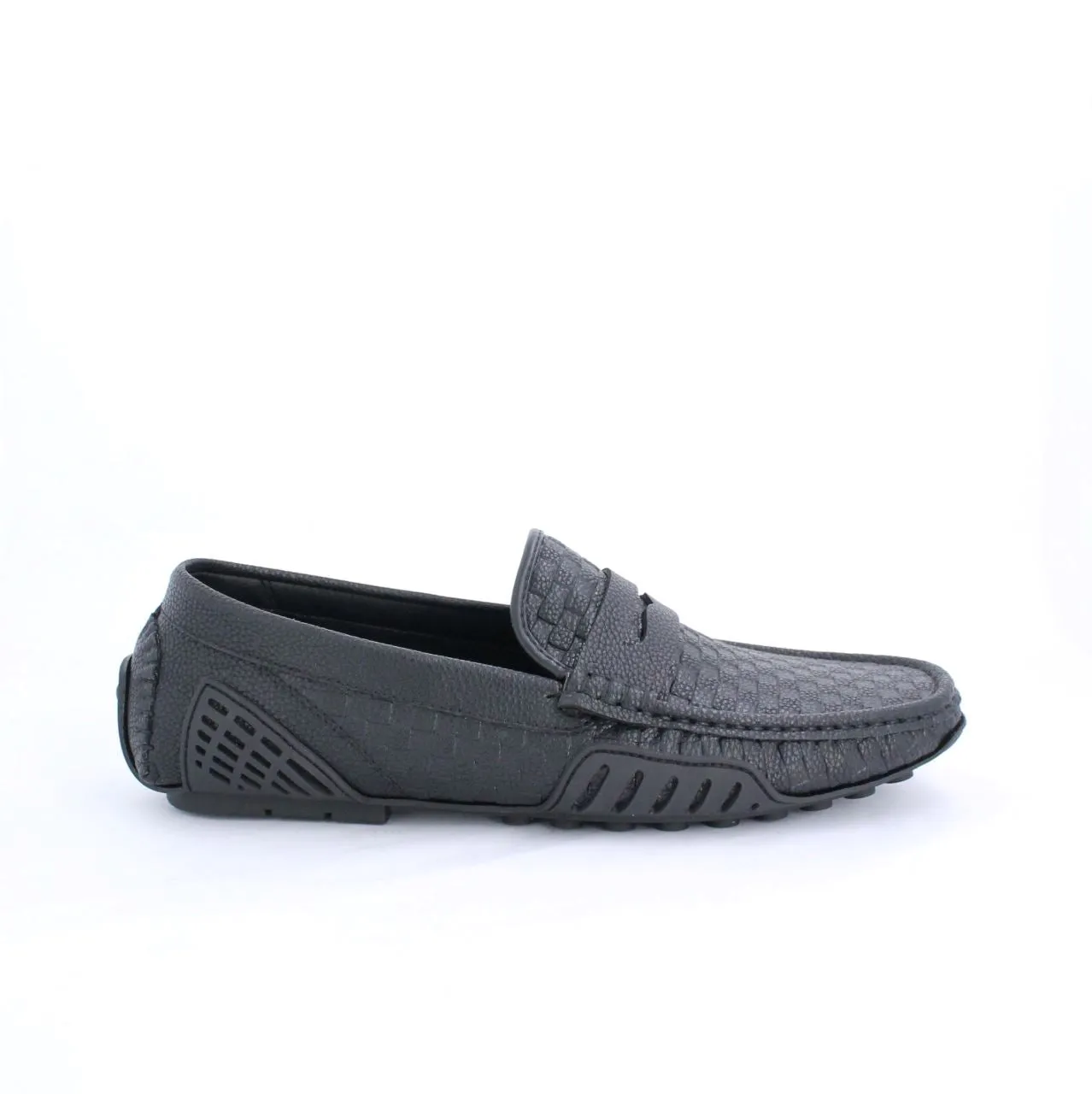 BRUCE MENS LOAFERS-BLACK