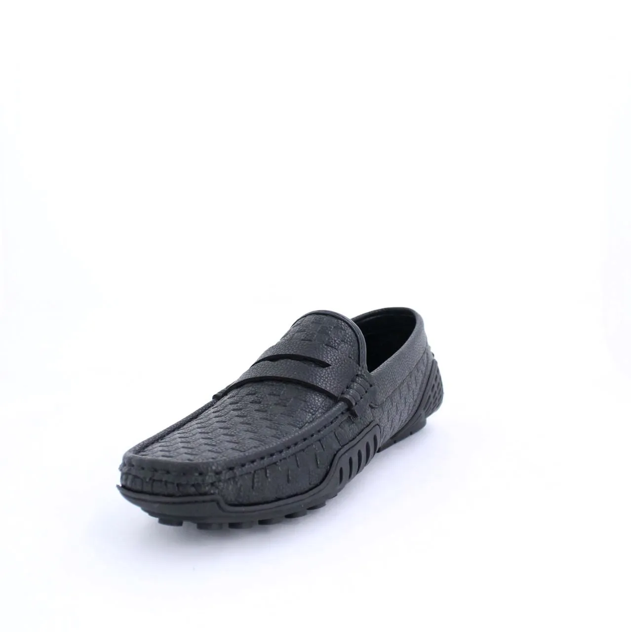 BRUCE MENS LOAFERS-BLACK