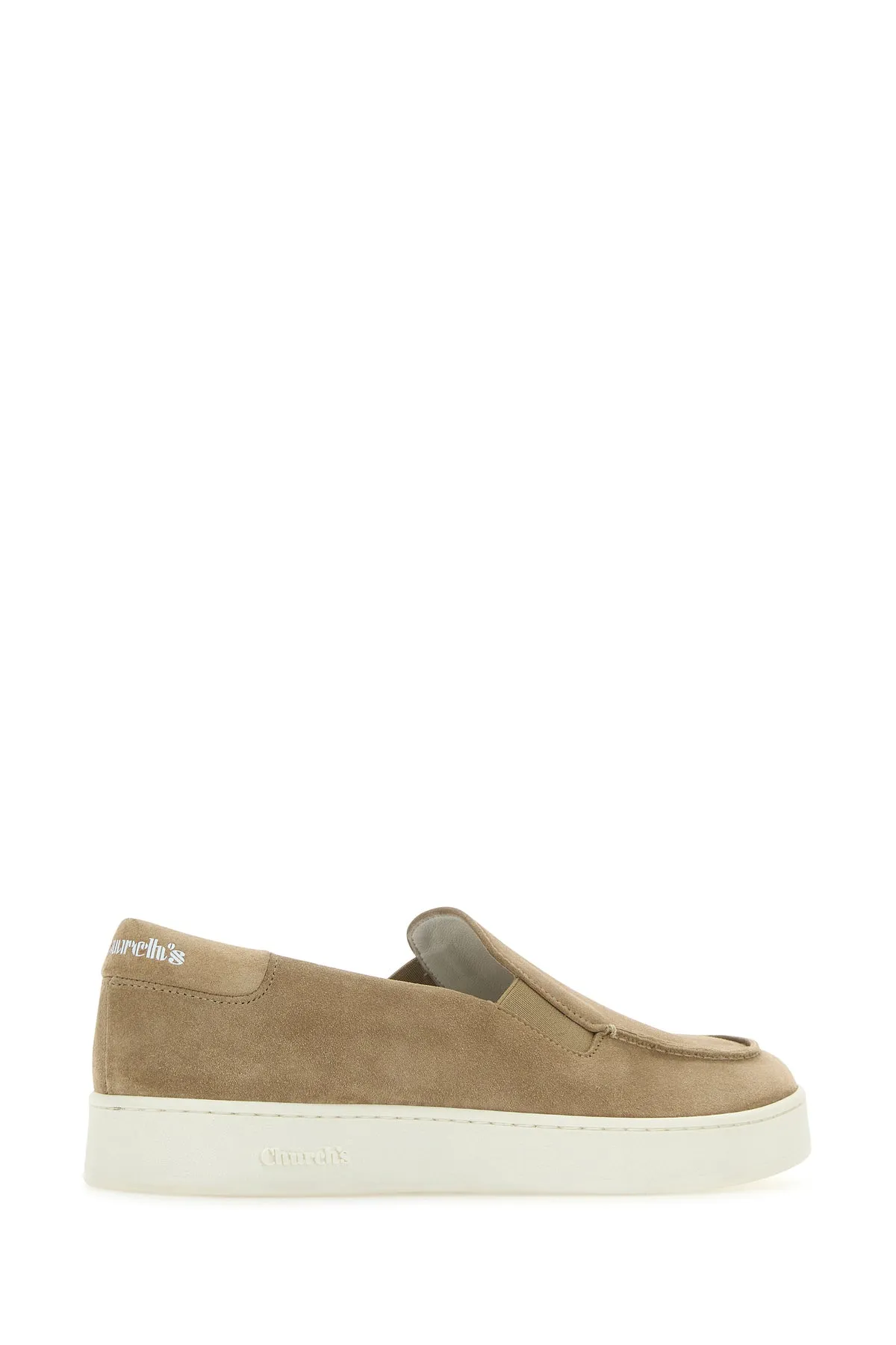 Cappuccino suede Longton 2 slip-ons