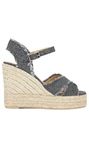 Castaner Bromelia Wedge in Grey