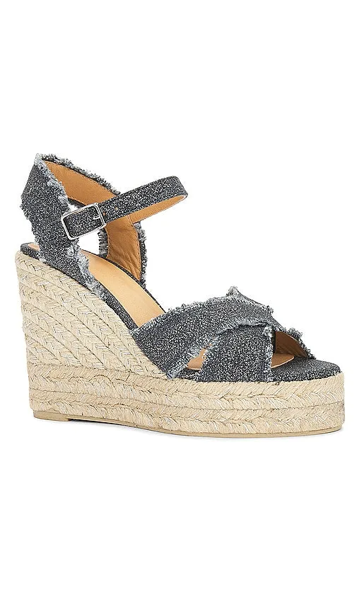 Castaner Bromelia Wedge in Grey