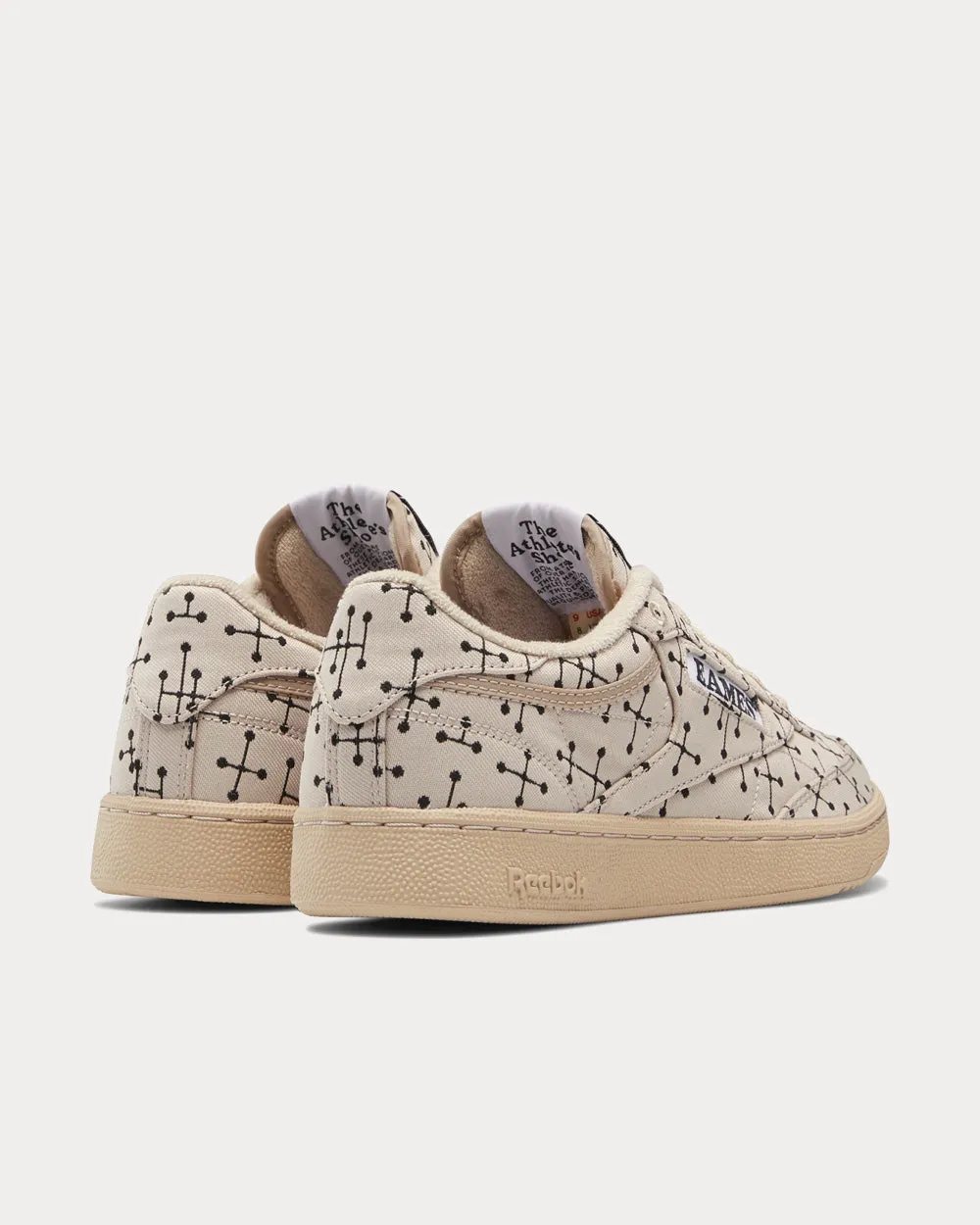 Club C 85 Modern Beige / Modern Beige / Core Black Low Top Sneakers
