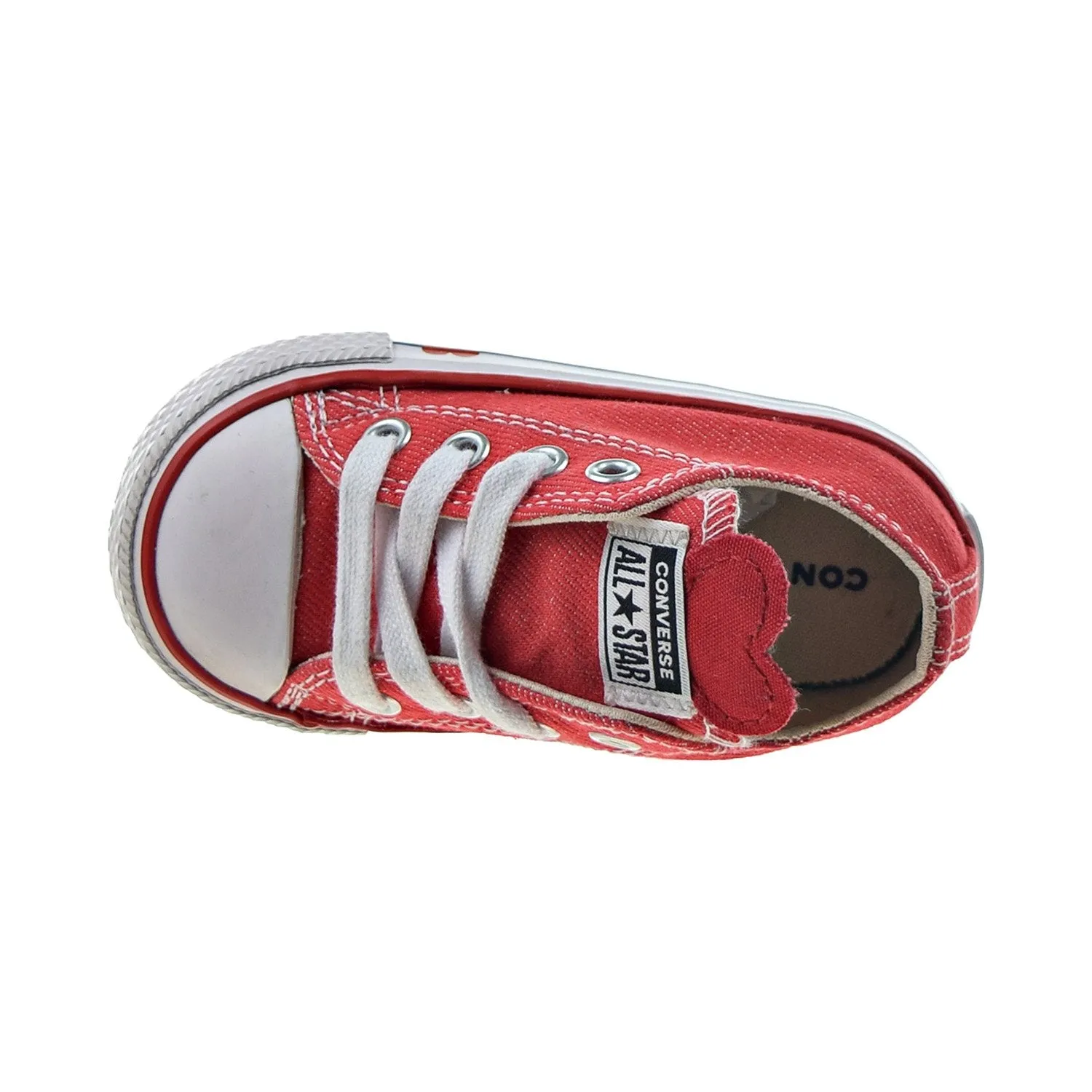 Converse Chuck Taylor All Star Ox Denim Love Toddlers' Shoes Sedona Red-Blue