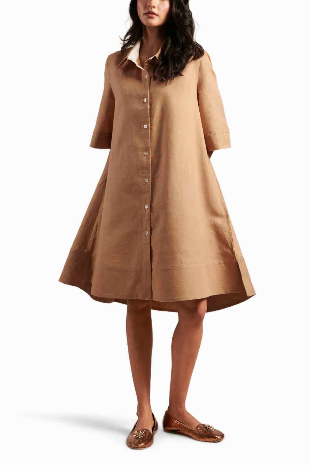 December Honey Shirt Dress