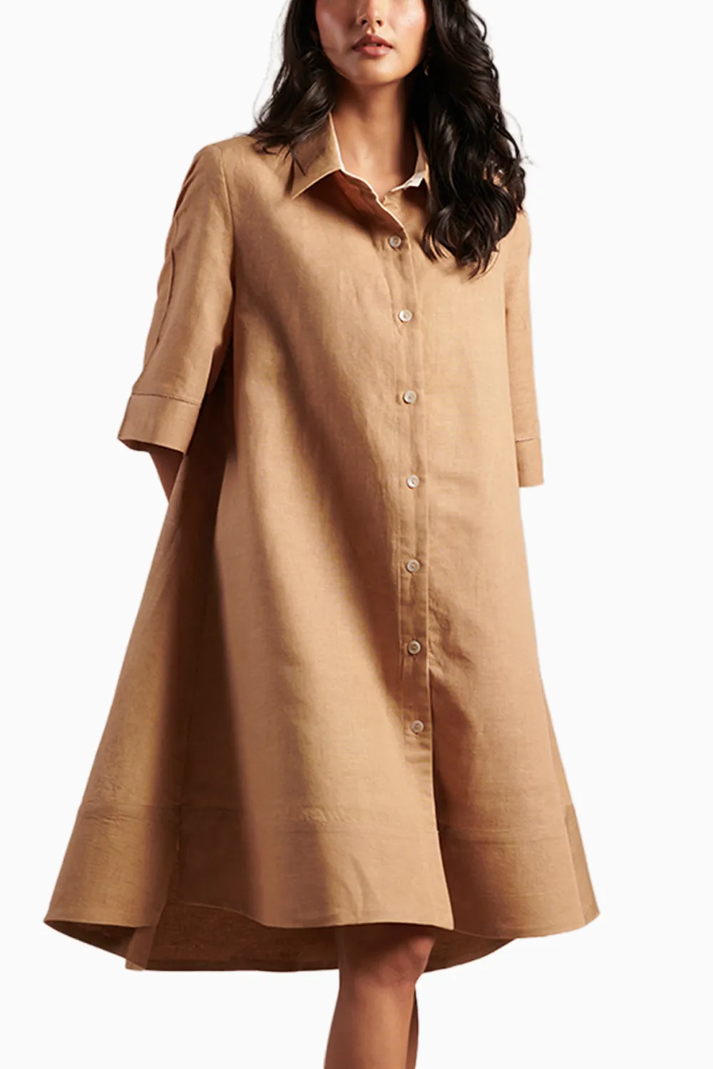 December Honey Shirt Dress
