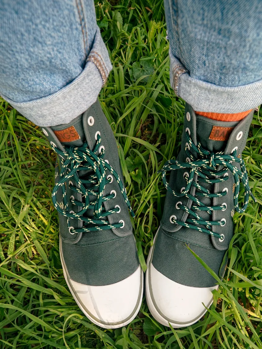 Forest Fern Platform High Top