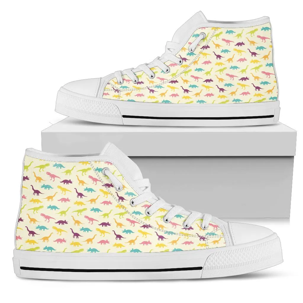 Fun Dinos - Women's Dinosaur High Tops