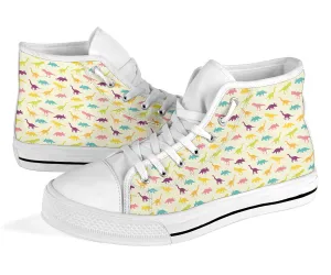 Fun Dinos - Women's Dinosaur High Tops