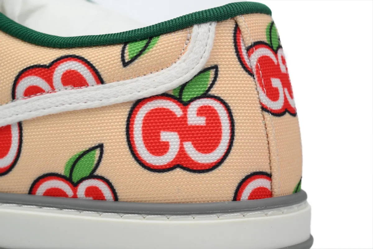 Gucci Tennis 1977 Apple Print Sneaker