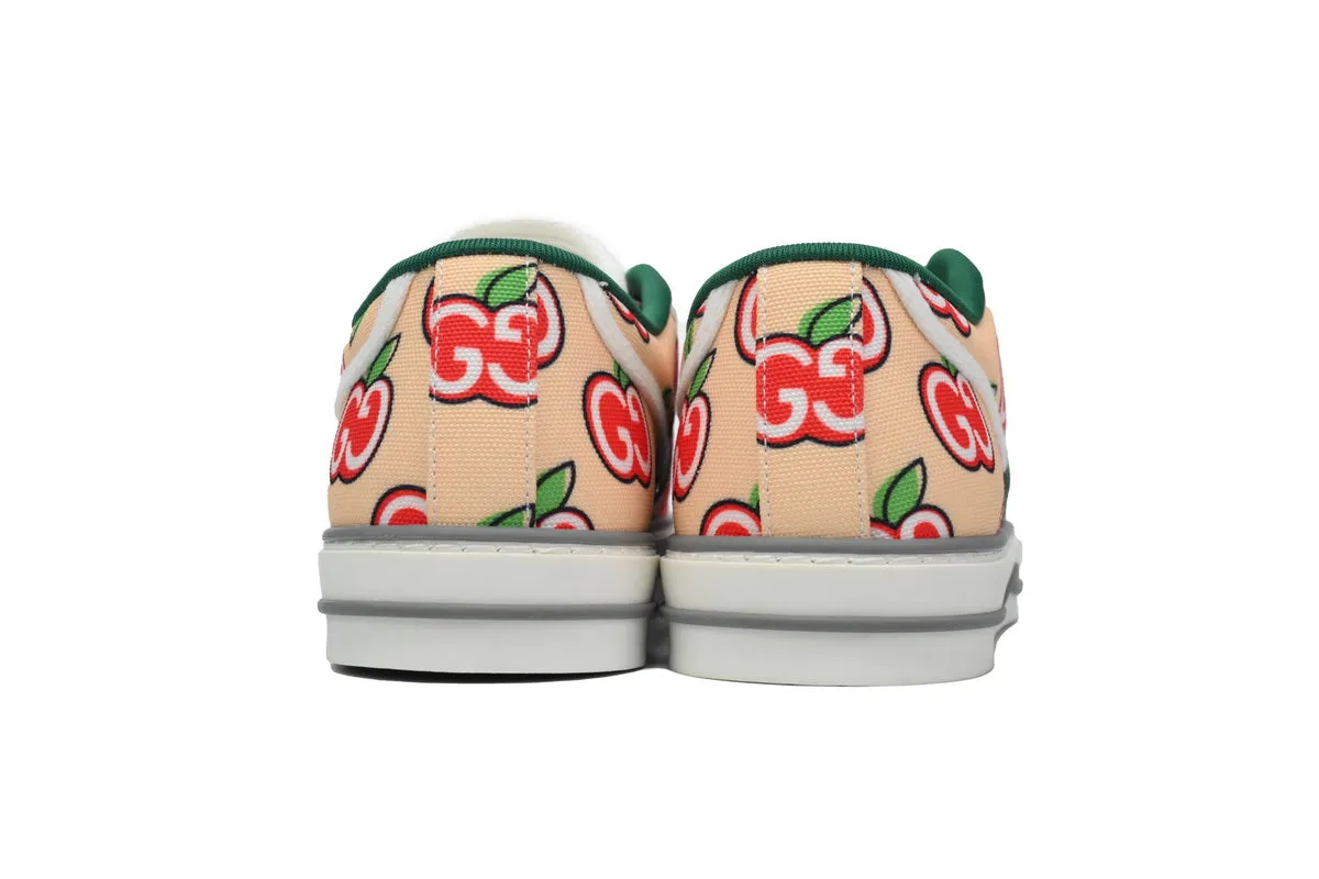 Gucci Tennis 1977 Apple Print Sneaker