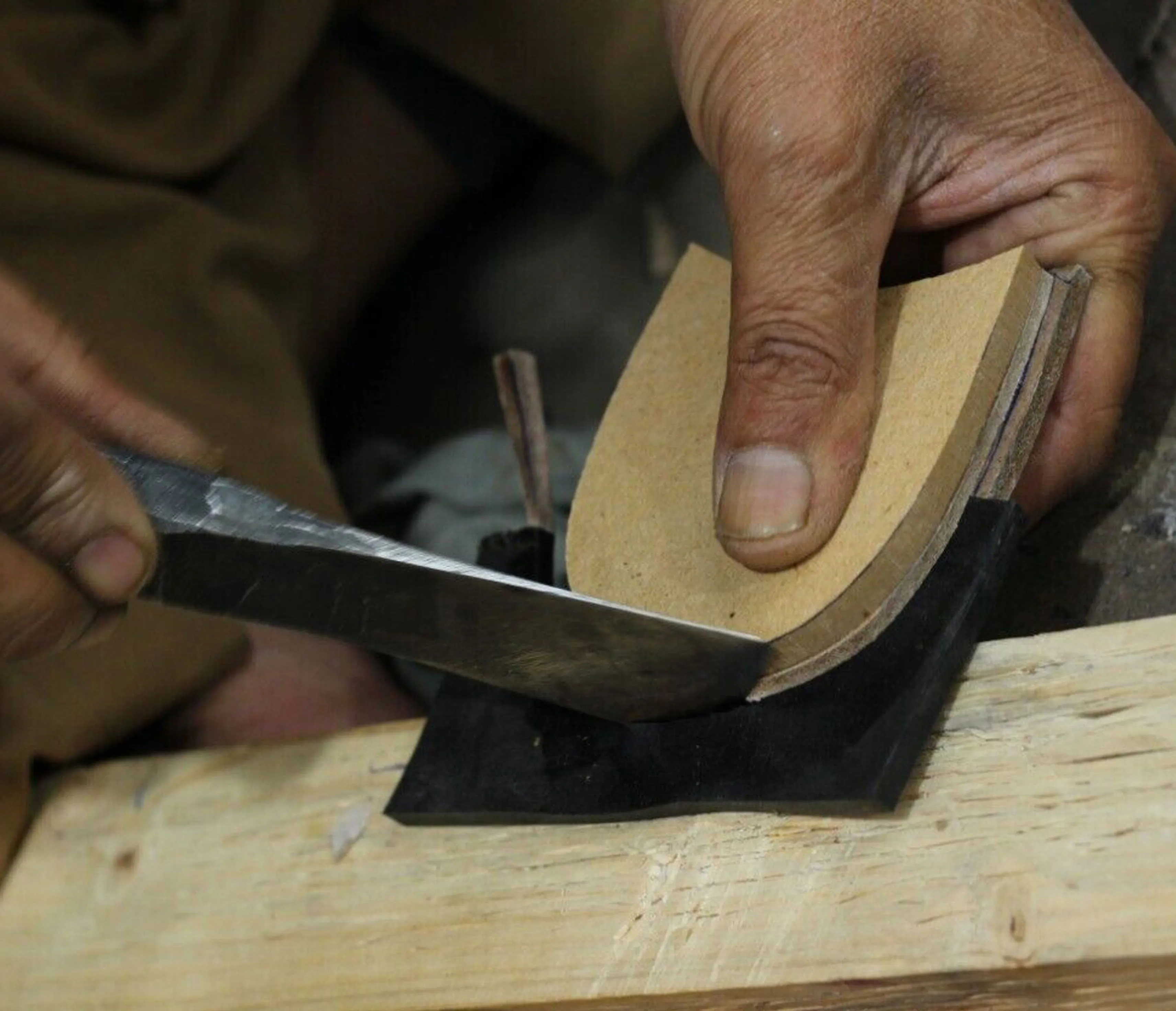 Handmade Two shoes with matching belt