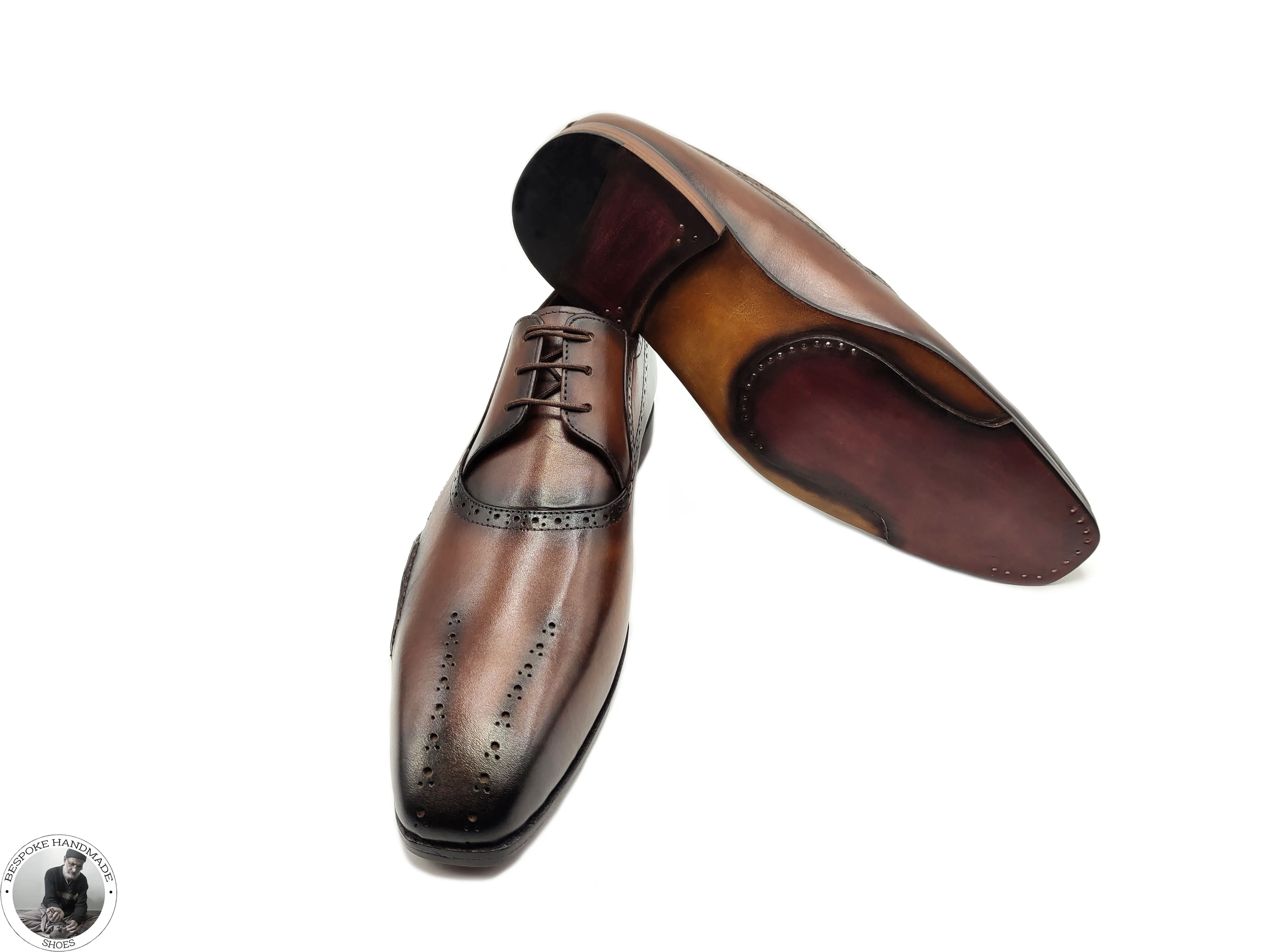 Handmade Two shoes with matching belt