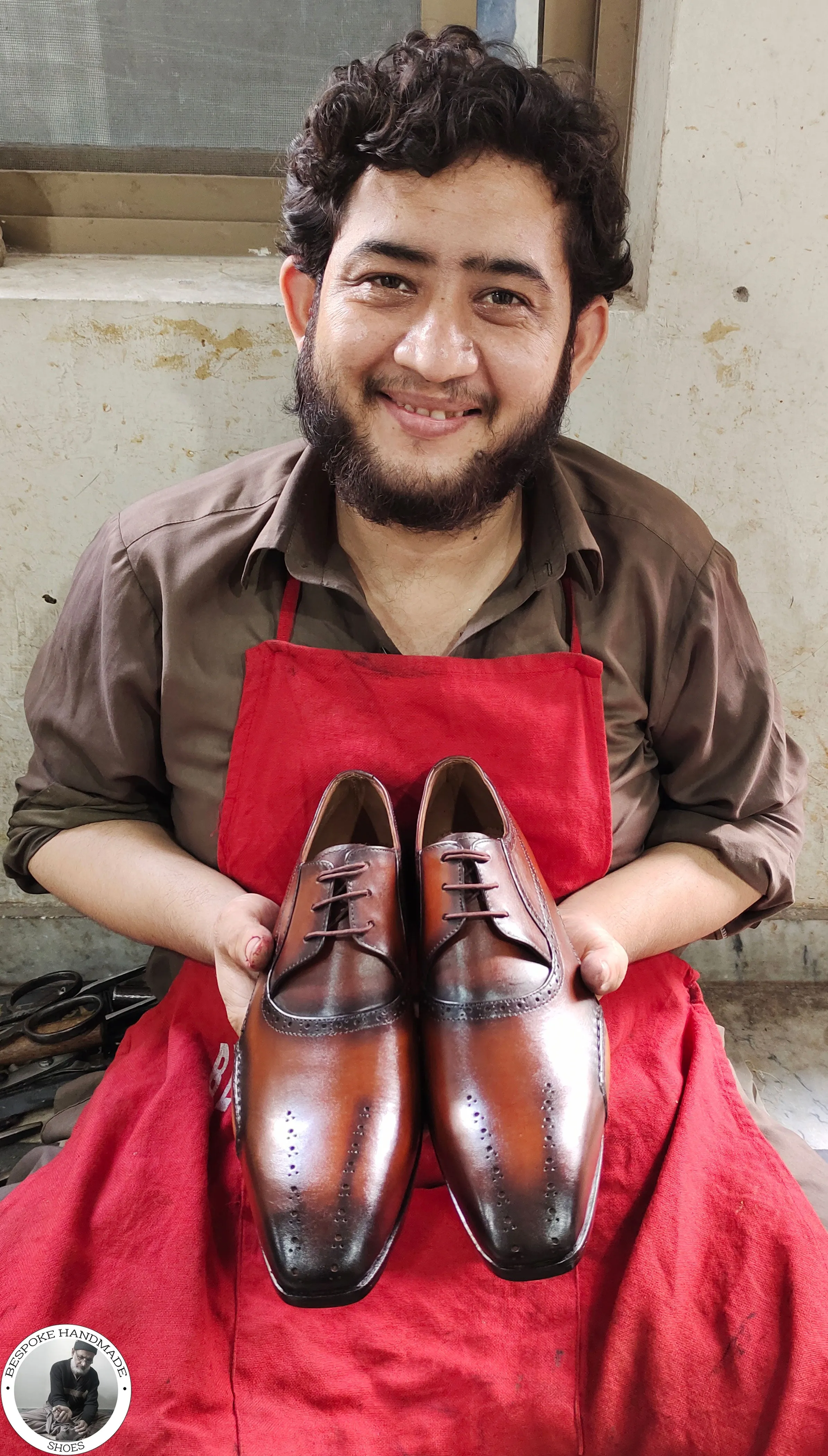 Handmade Two shoes with matching belt