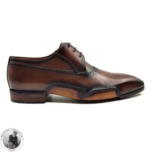 Handmade Two shoes with matching belt