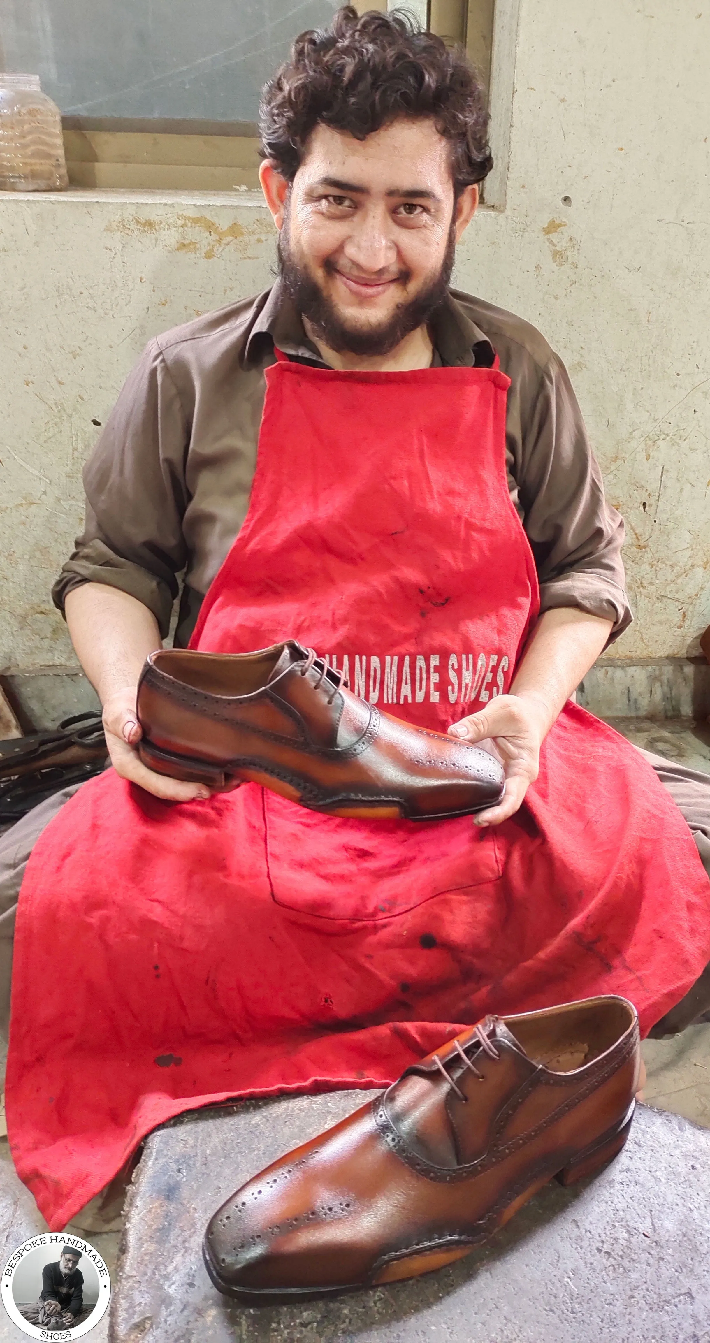 Handmade Two shoes with matching belt