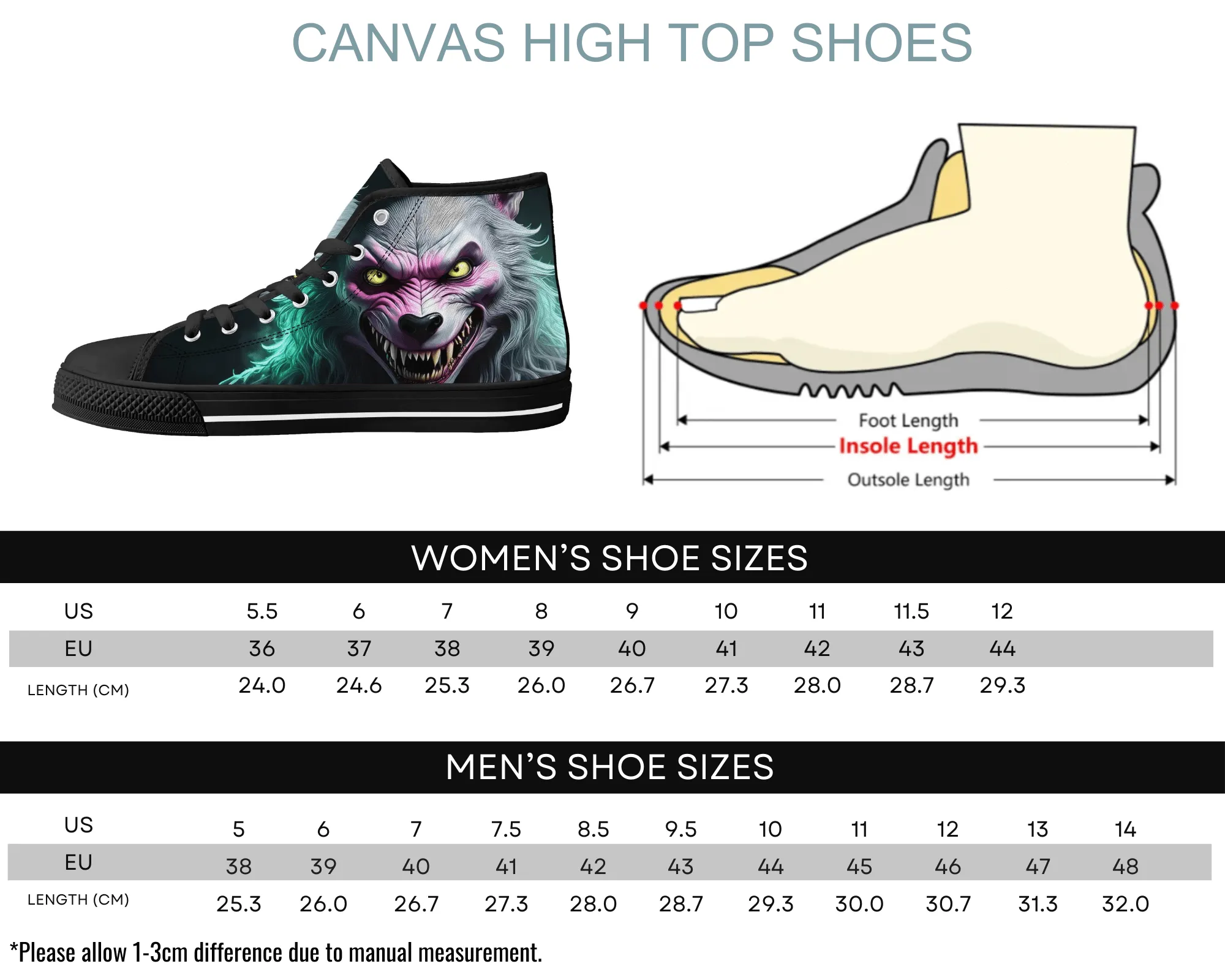 Luminous Lycan High Tops