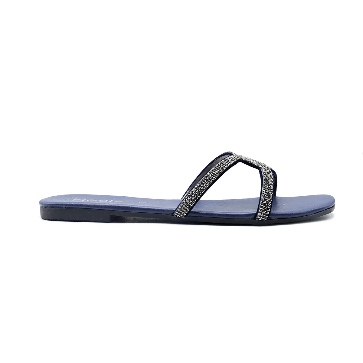 Navy Casual Slipper L00000001