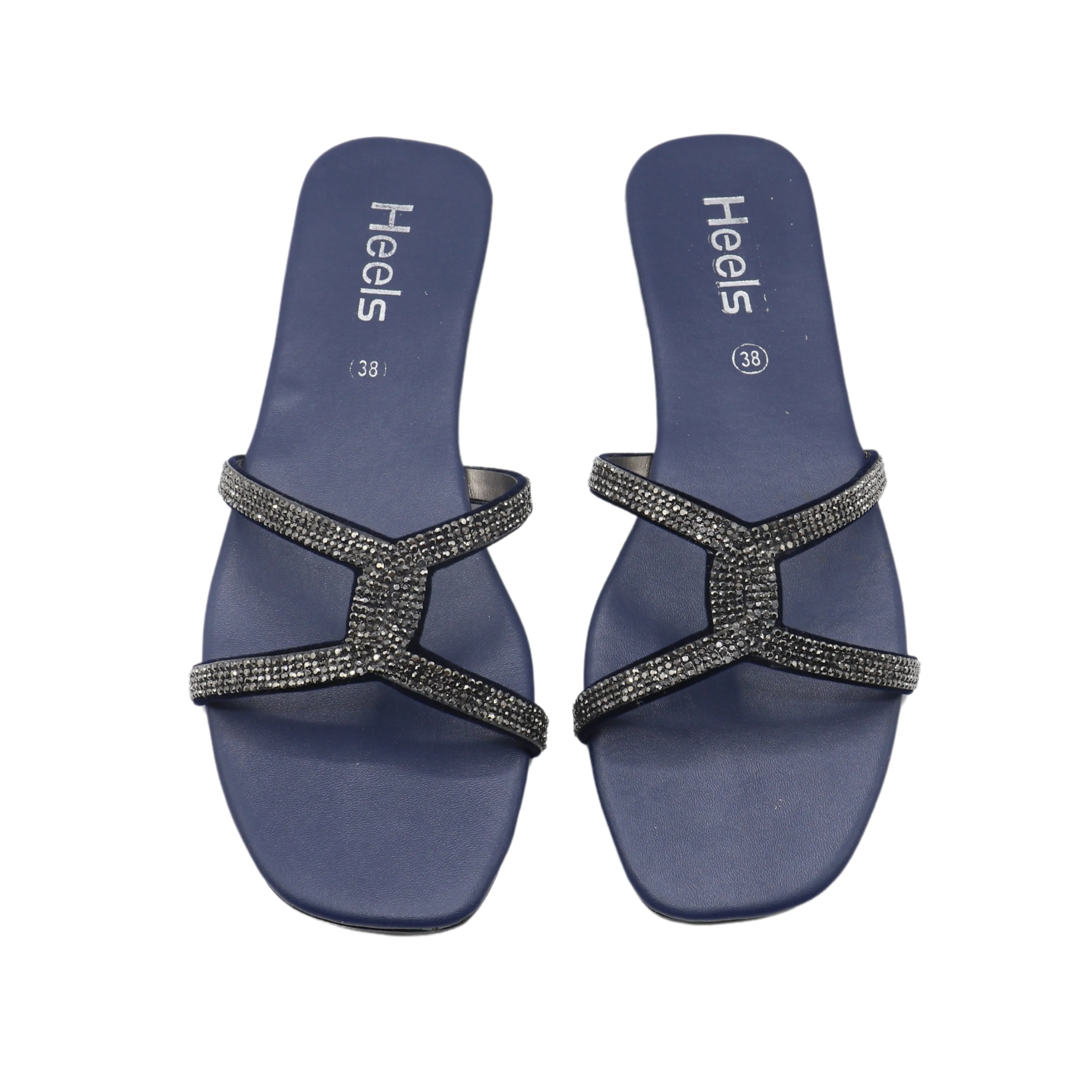 Navy Casual Slipper L00000001