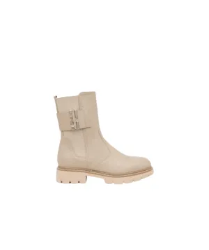 NERO GIARDINI ANKLE BOOTS IN NUDE