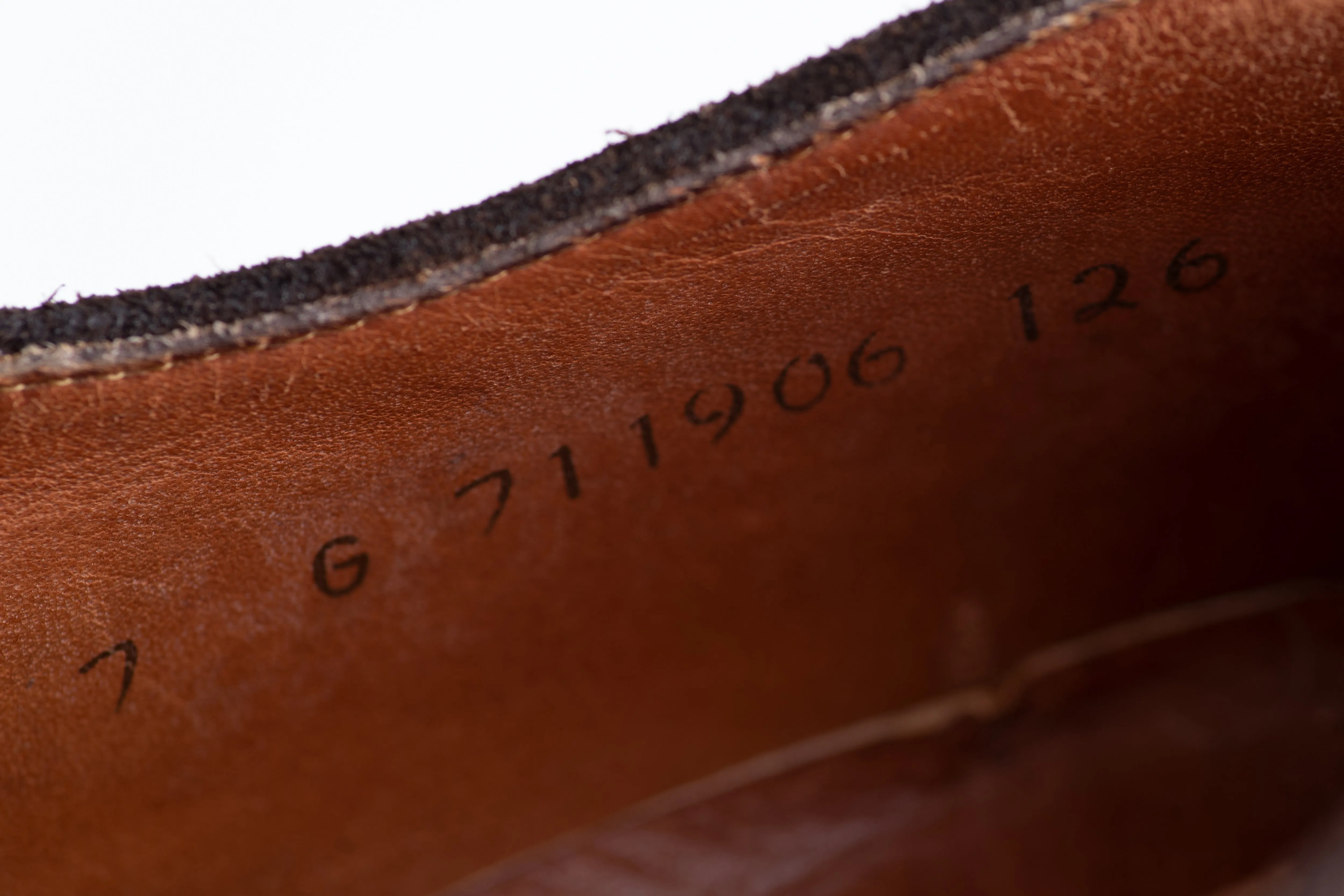 Original PlayBoy Dark Brown Suede Shoes, Size UK 7G
