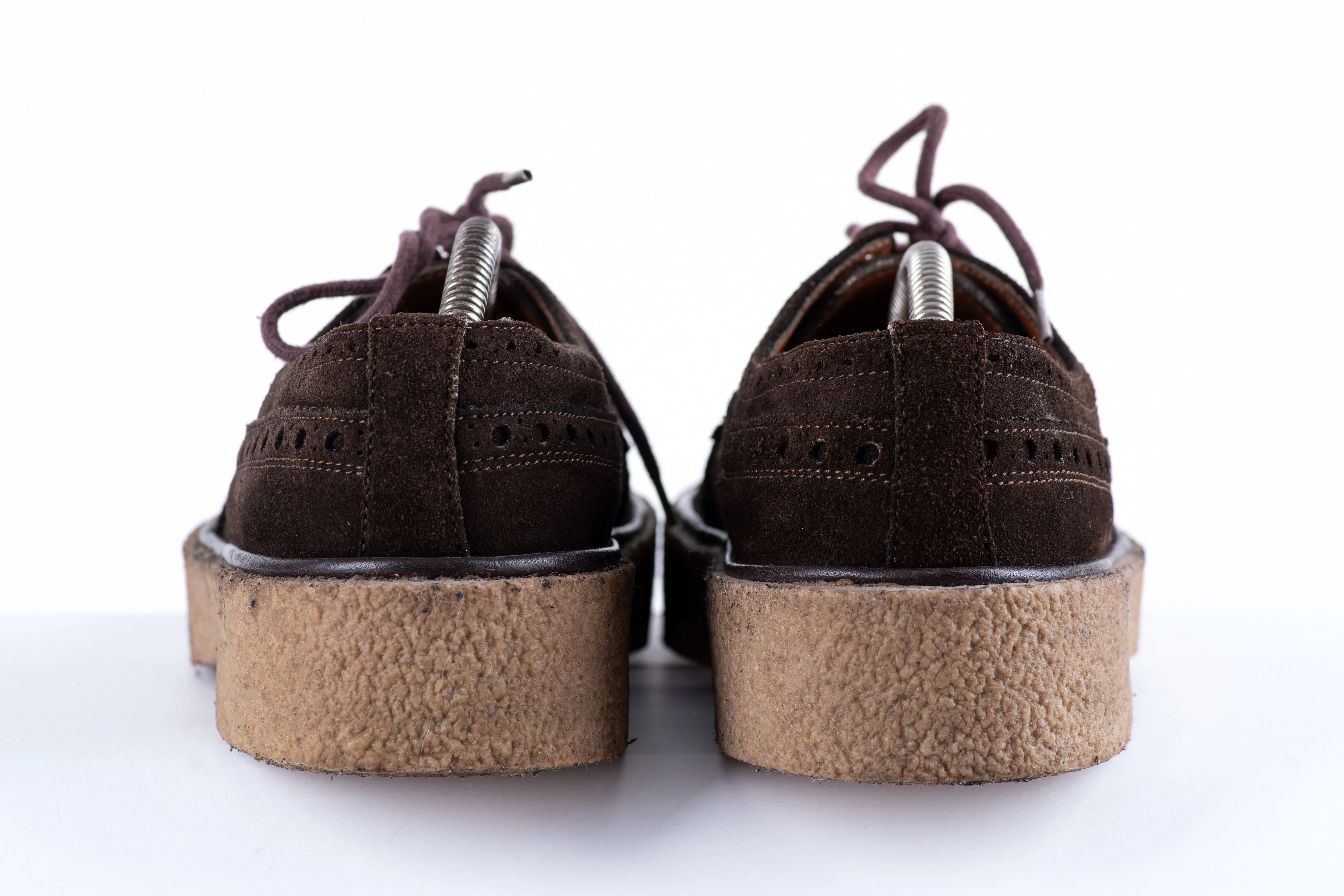 Original PlayBoy Dark Brown Suede Shoes, Size UK 7G