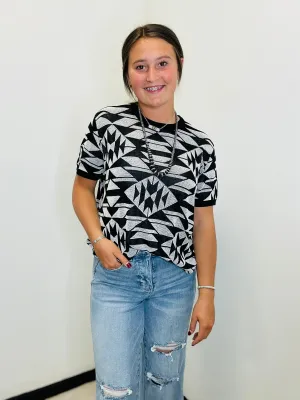 Pinto Creek Aztec Top