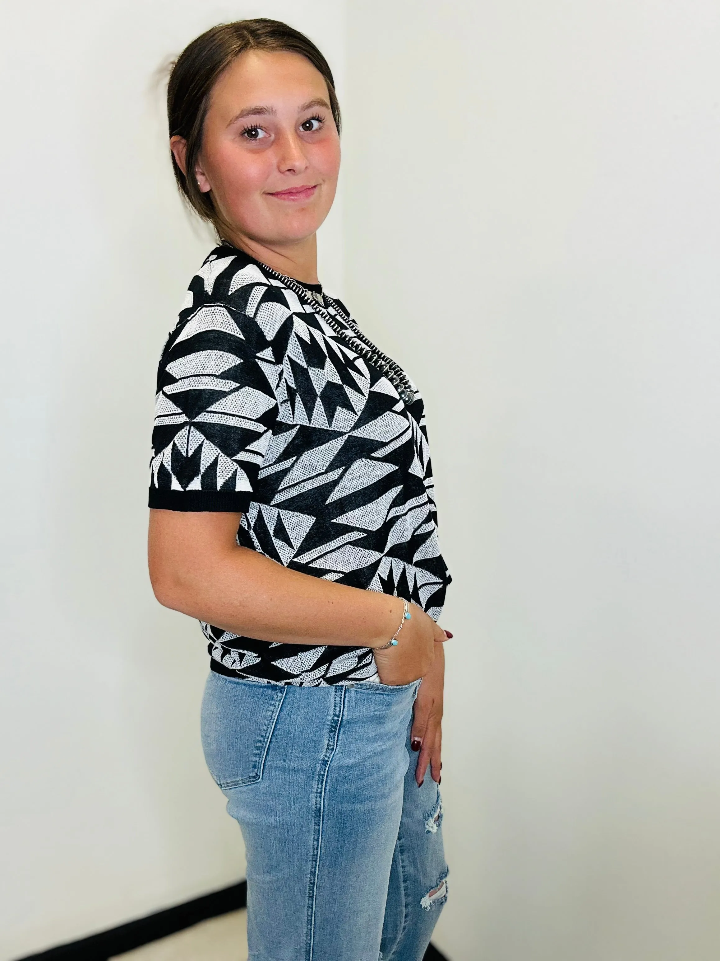 Pinto Creek Aztec Top