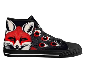Red Fox Feather High Tops