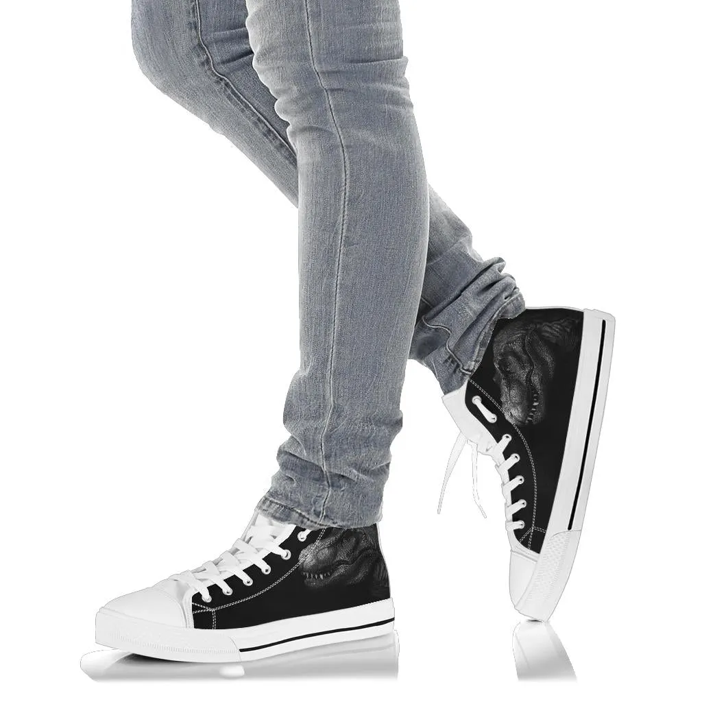 Shadow T-Rex - Dinosaur High Tops