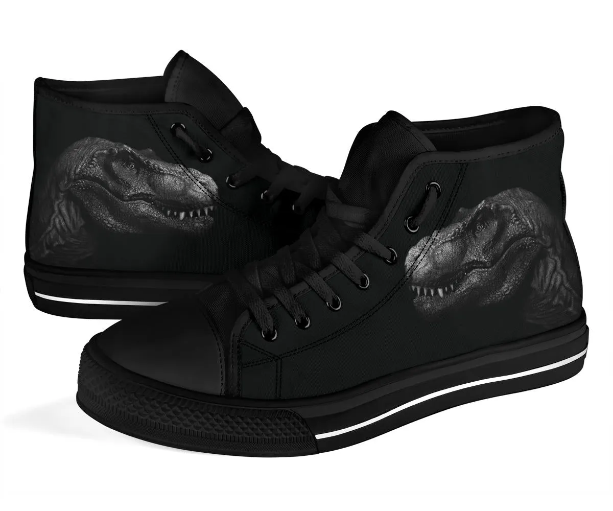 Shadow T-Rex - Dinosaur High Tops