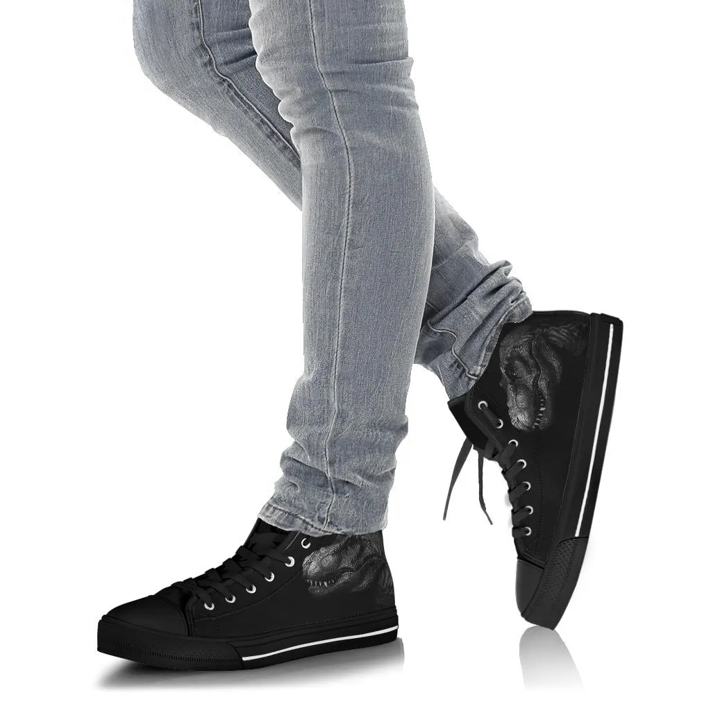 Shadow T-Rex - Dinosaur High Tops