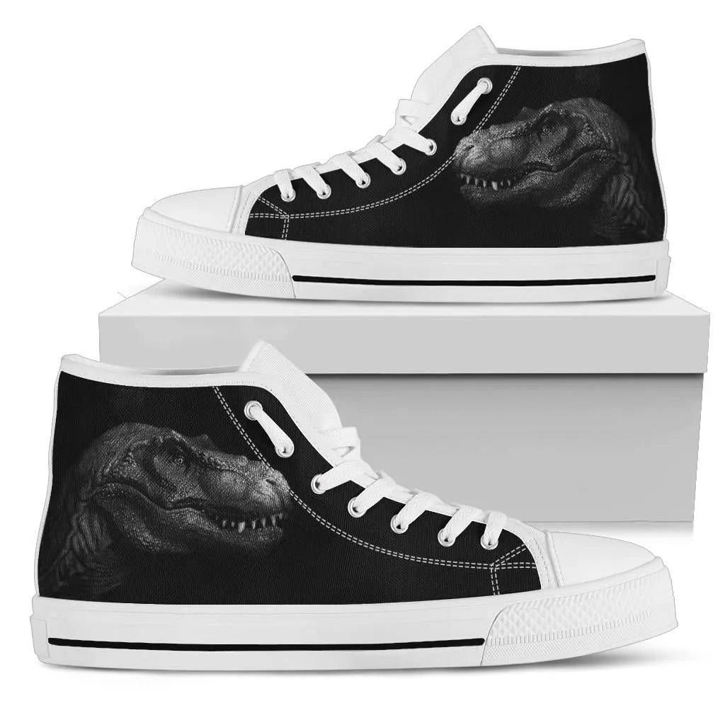 Shadow T-Rex - Dinosaur High Tops