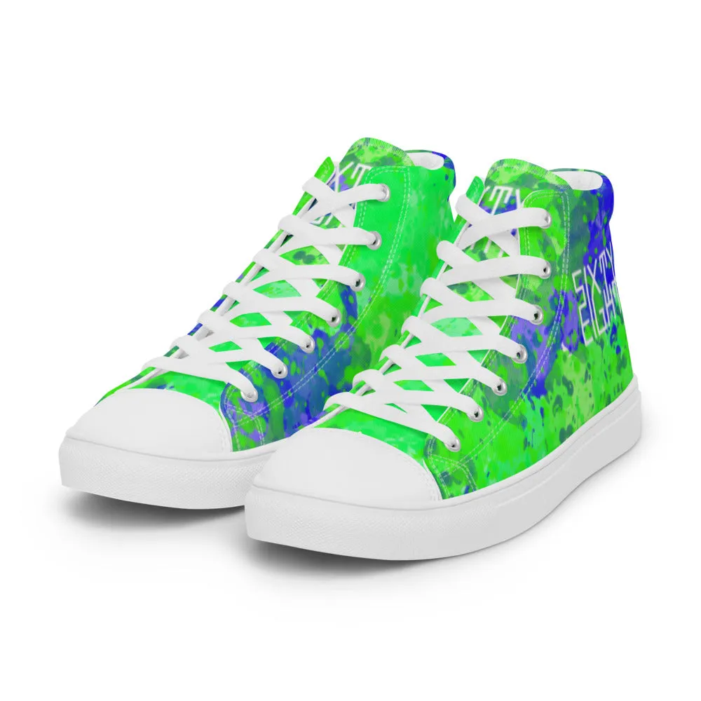 Sixty Eight 93 Logo White Earthy Women's High Top Shoes