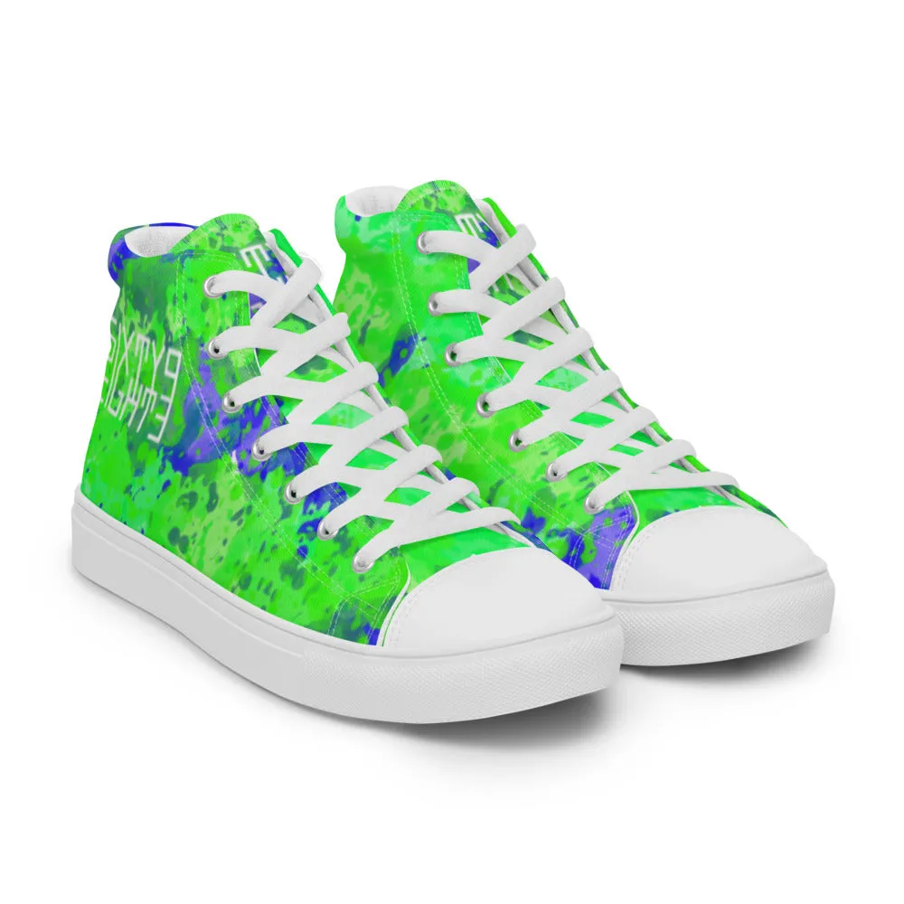 Sixty Eight 93 Logo White Earthy Women's High Top Shoes