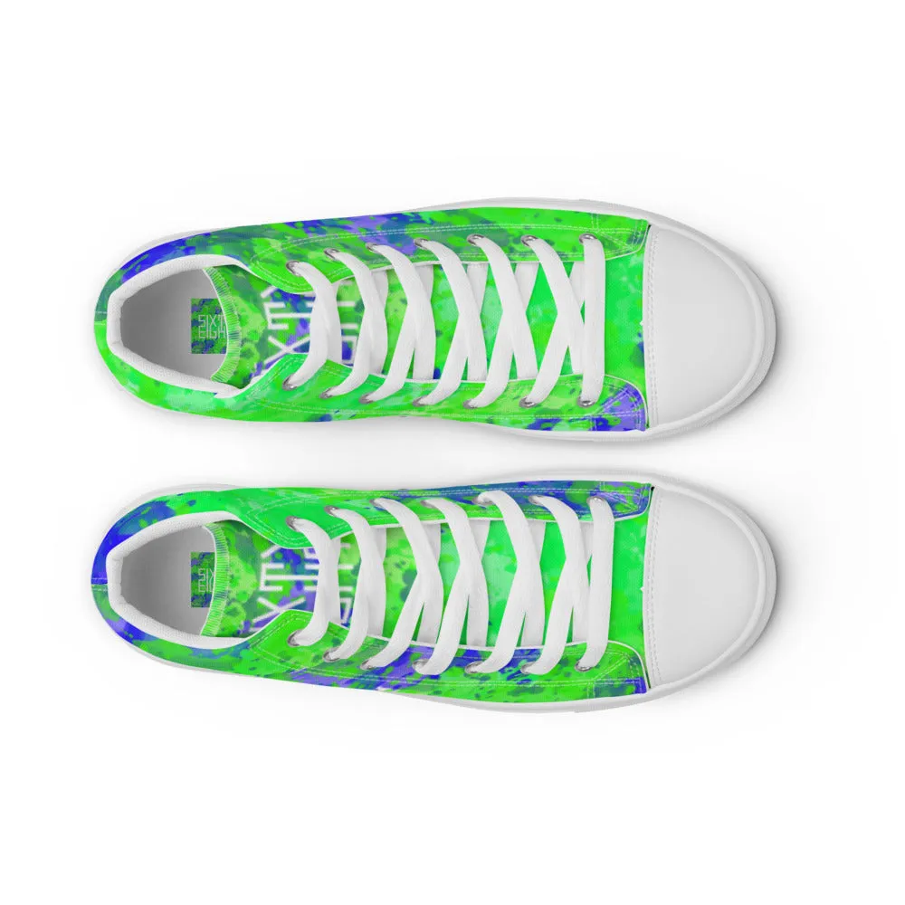 Sixty Eight 93 Logo White Earthy Women's High Top Shoes