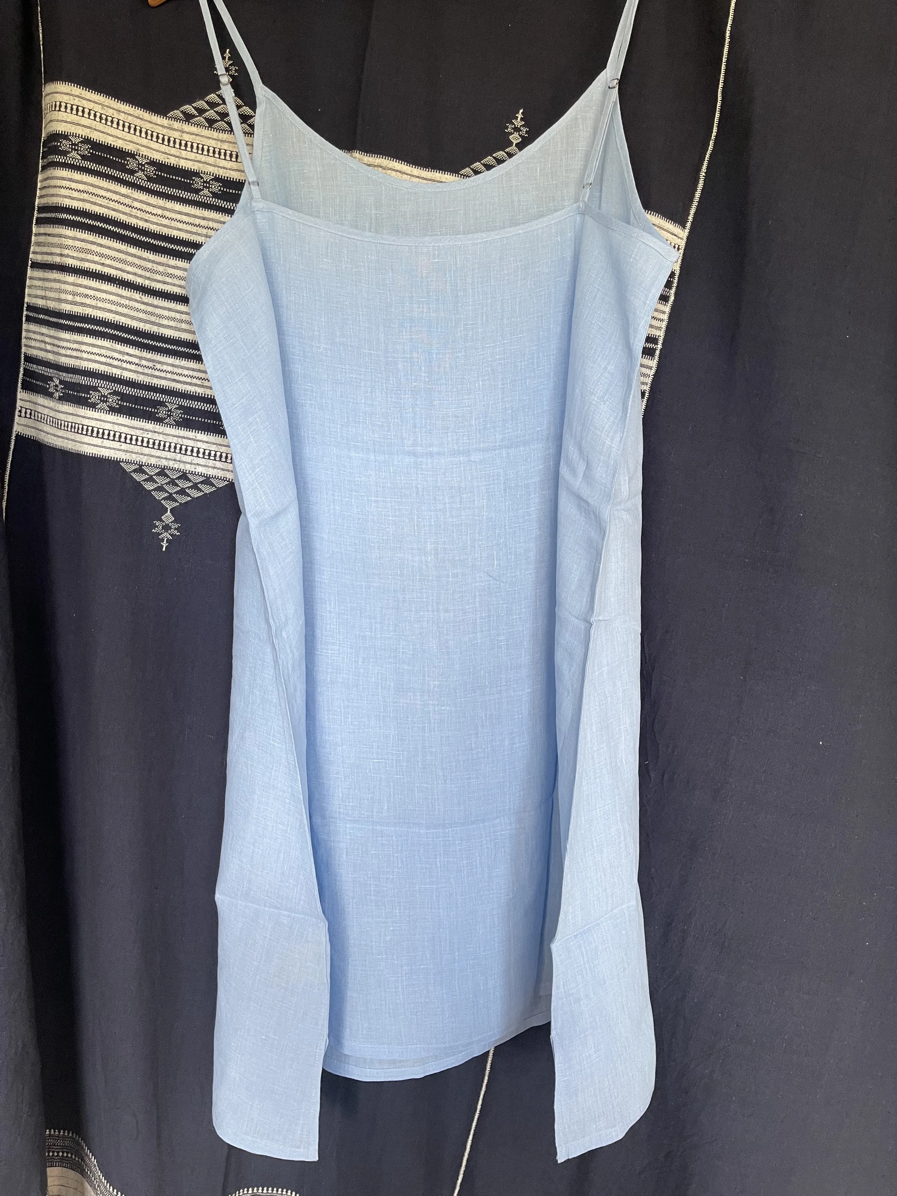 Slip Linen - Summer Blue
