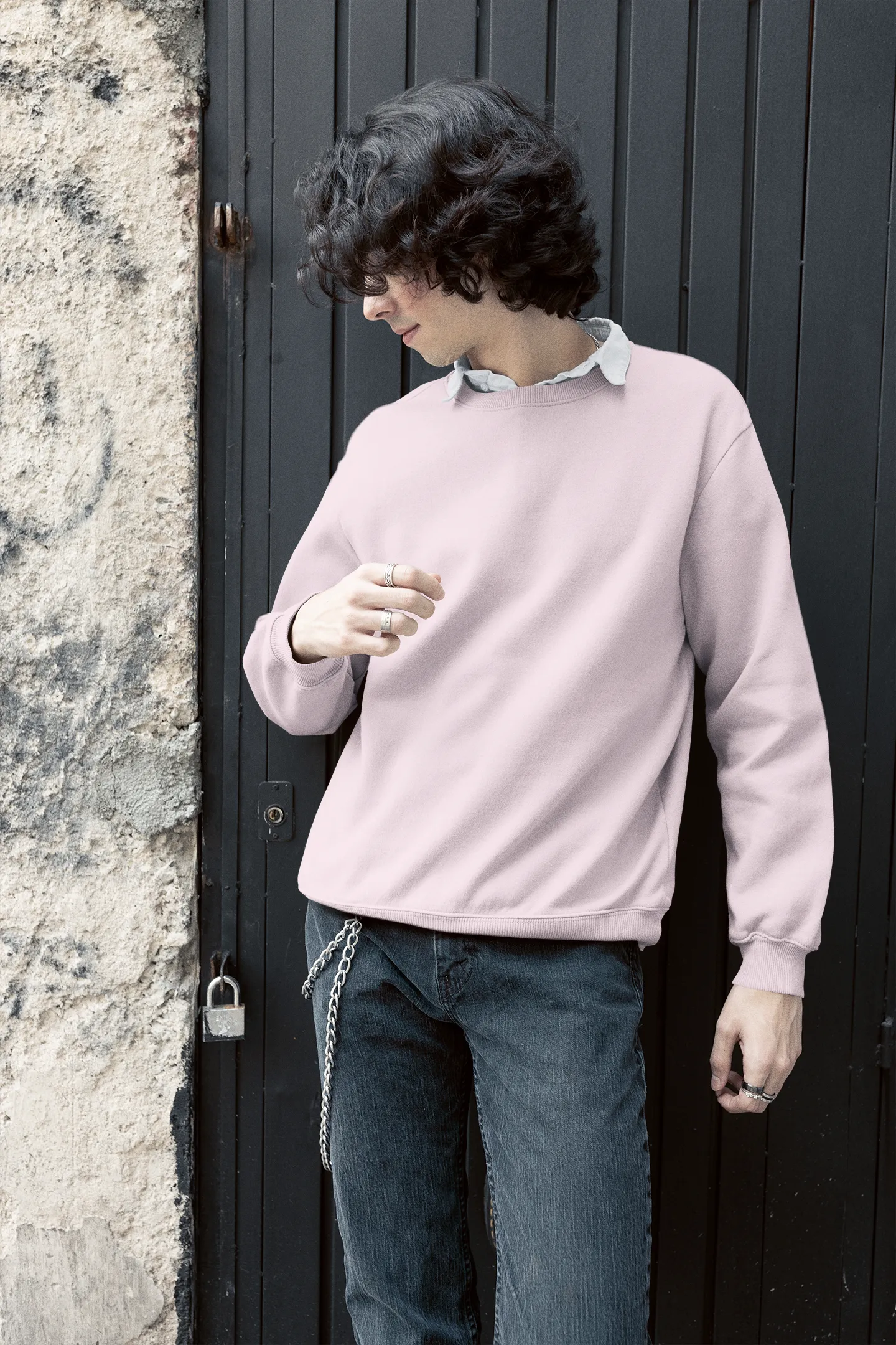 Solid : Unisex Classic Fit sweatshirts