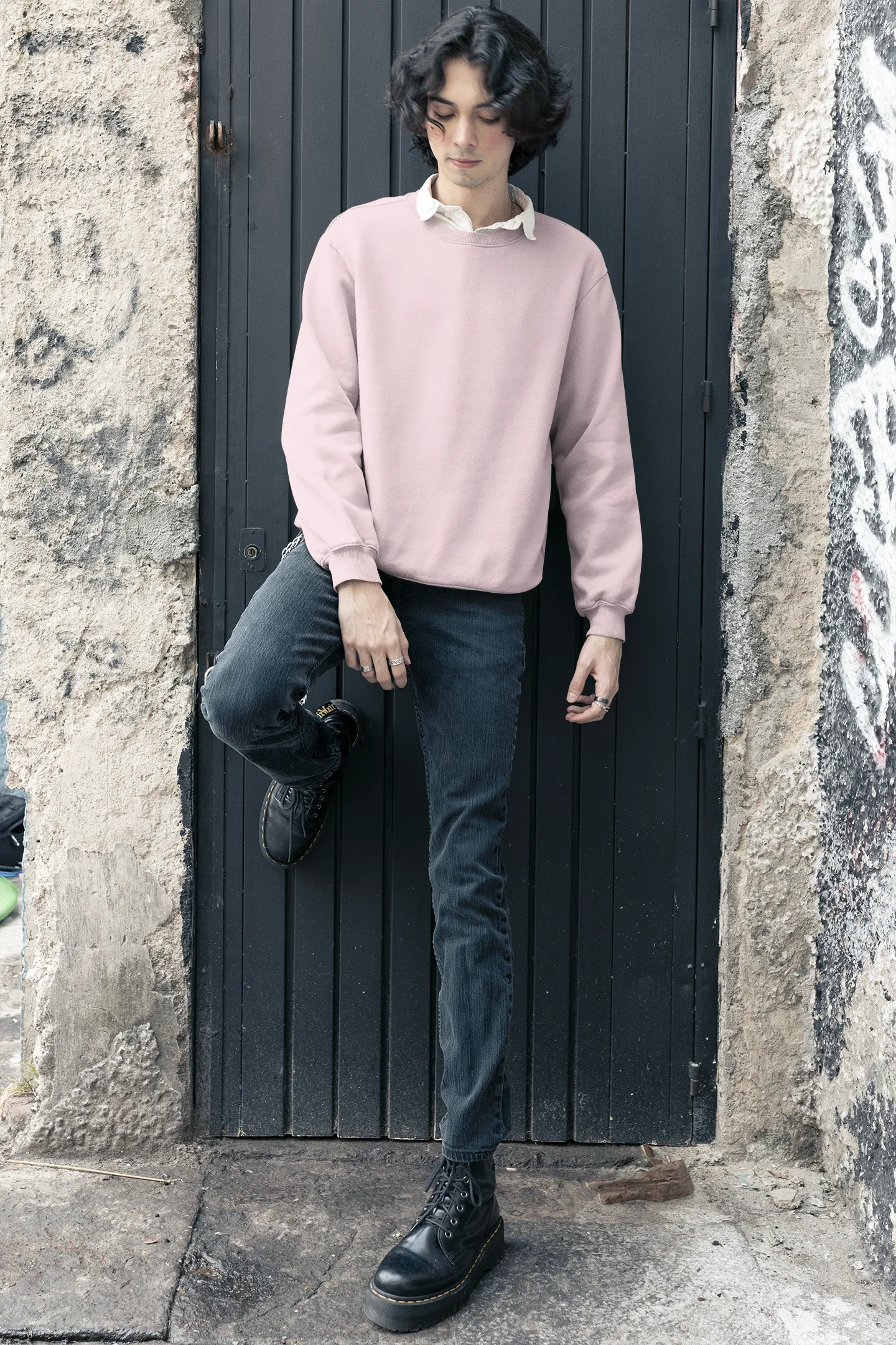 Solid : Unisex Classic Fit sweatshirts