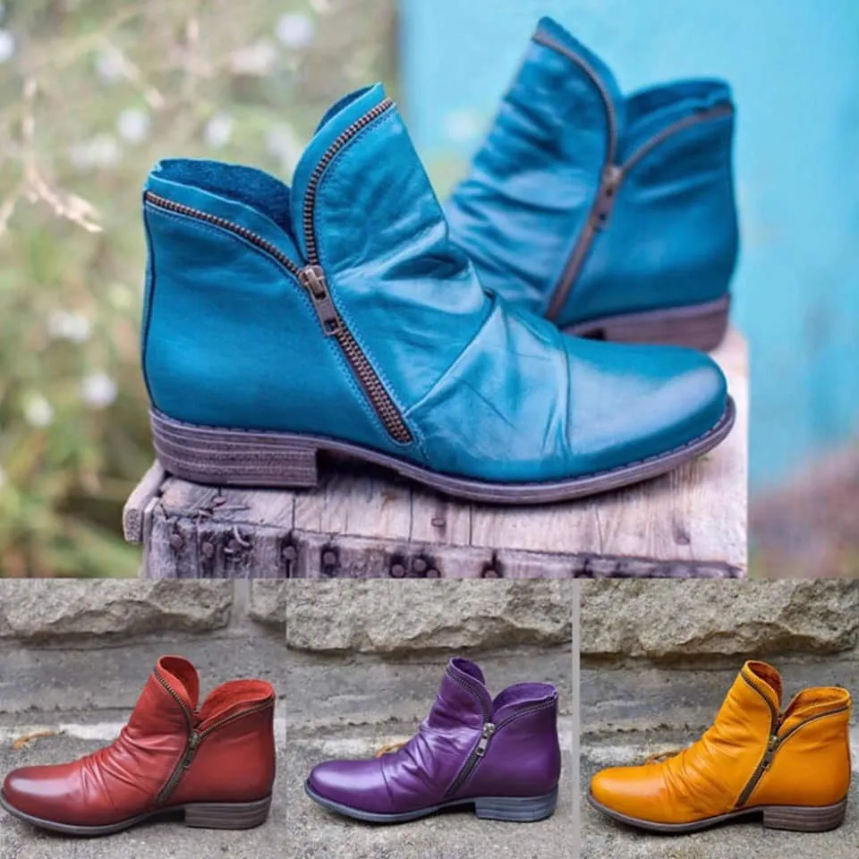 Therese | Elegant artificial leather boots