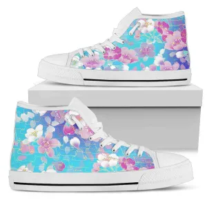 Tokyo High Tops White Custom Shoes