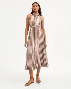 Veronice Beard - Mackey Dress in Light Chickory/Dove