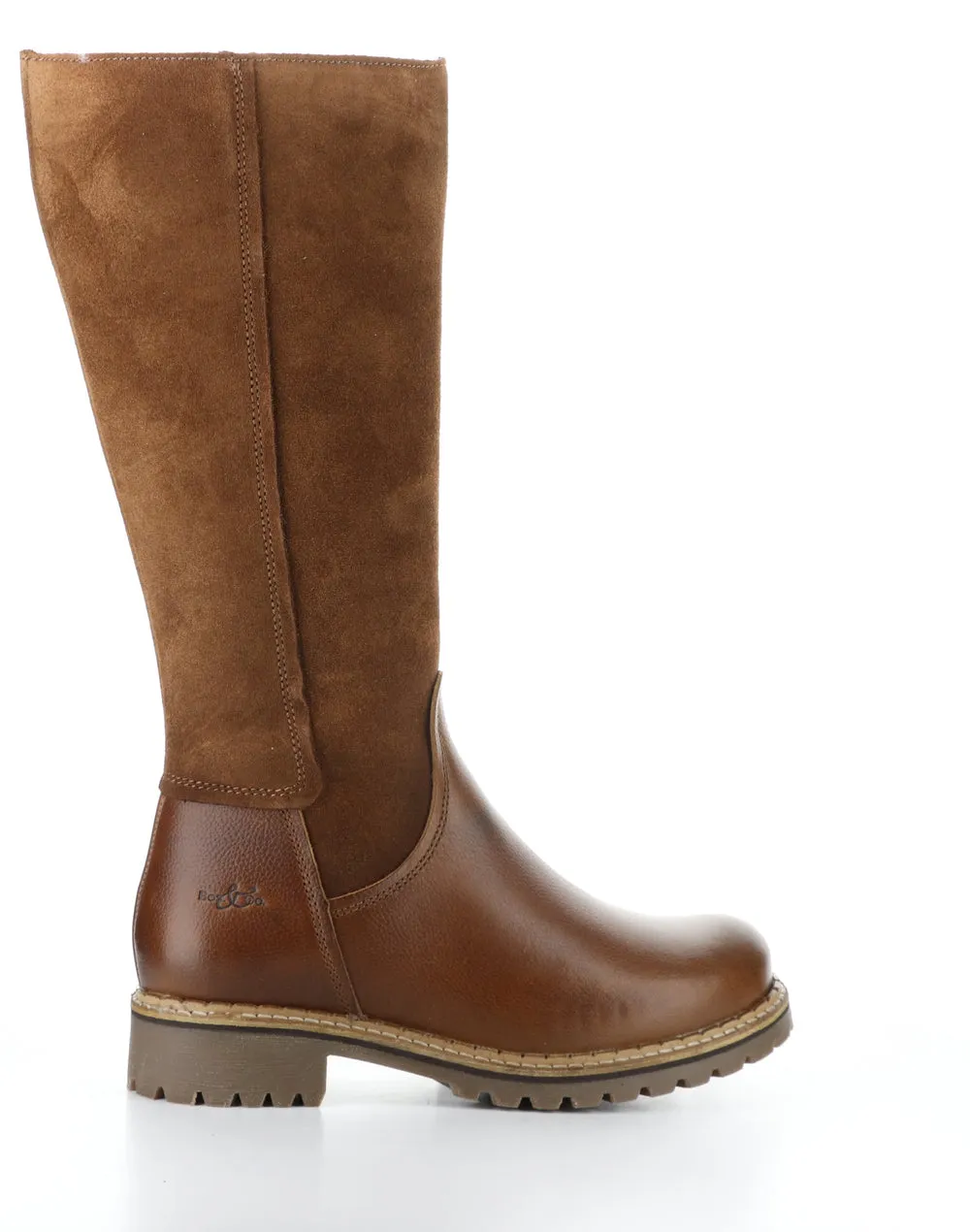 Women's Hudson Round Toe Boot - Cognac/Redwood