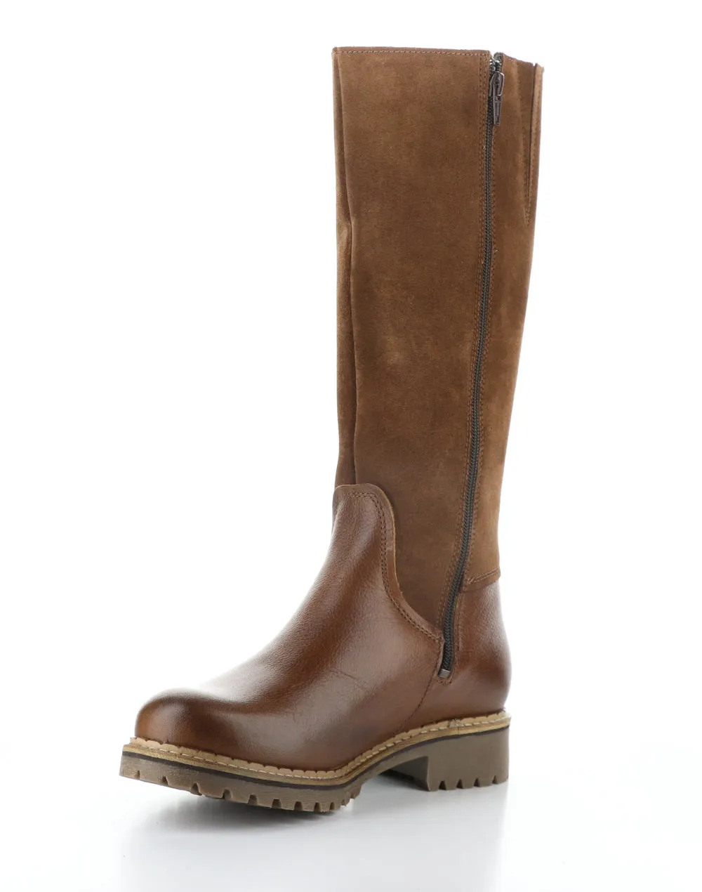 Women's Hudson Round Toe Boot - Cognac/Redwood